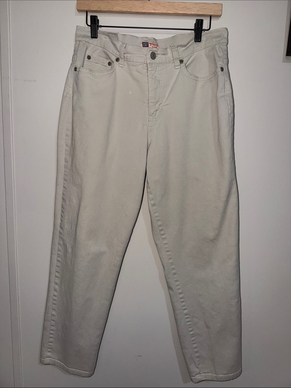 Faded Glory Cream Relaxed Fit Men's Jeans